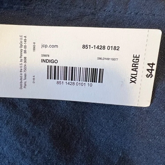 NWT-LIZ Claiborne Drawstring Cropped Wide Pants - Picture 5 of 7